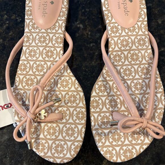 kate spade Shoes - Kate Spade Women's Mistic Bow Thong Sandals Multicolor Size 7.5